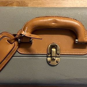 !!SOLD!!Vintage Trusardi Suitcase & Hat Box